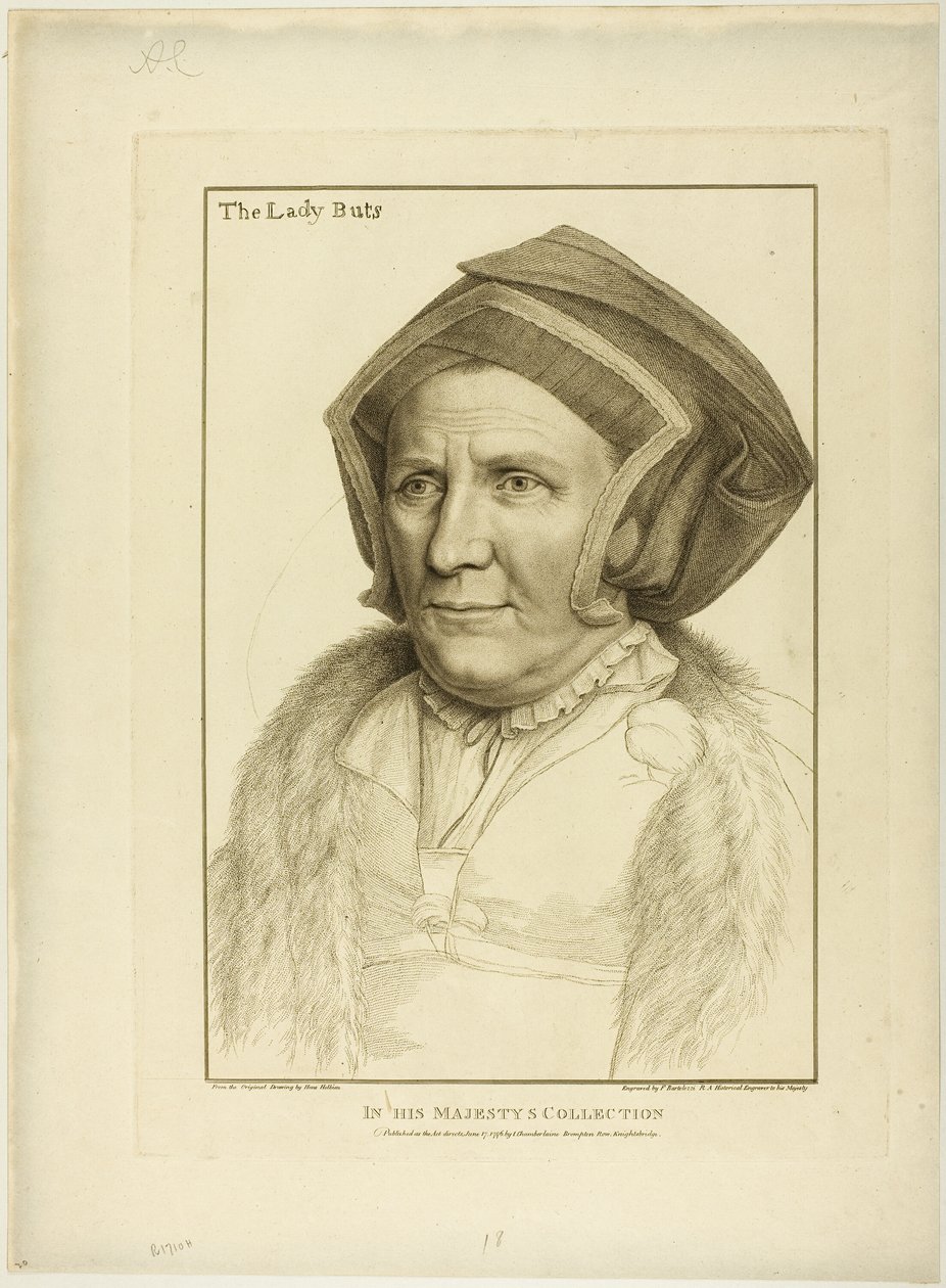 Senhora Buts de Francesco Bartolozzi