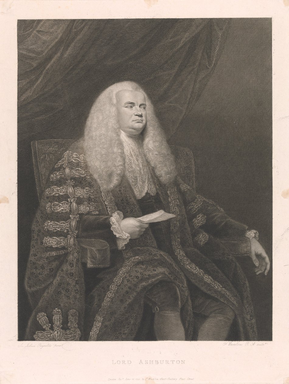 Lord Ashburton de Francesco Bartolozzi