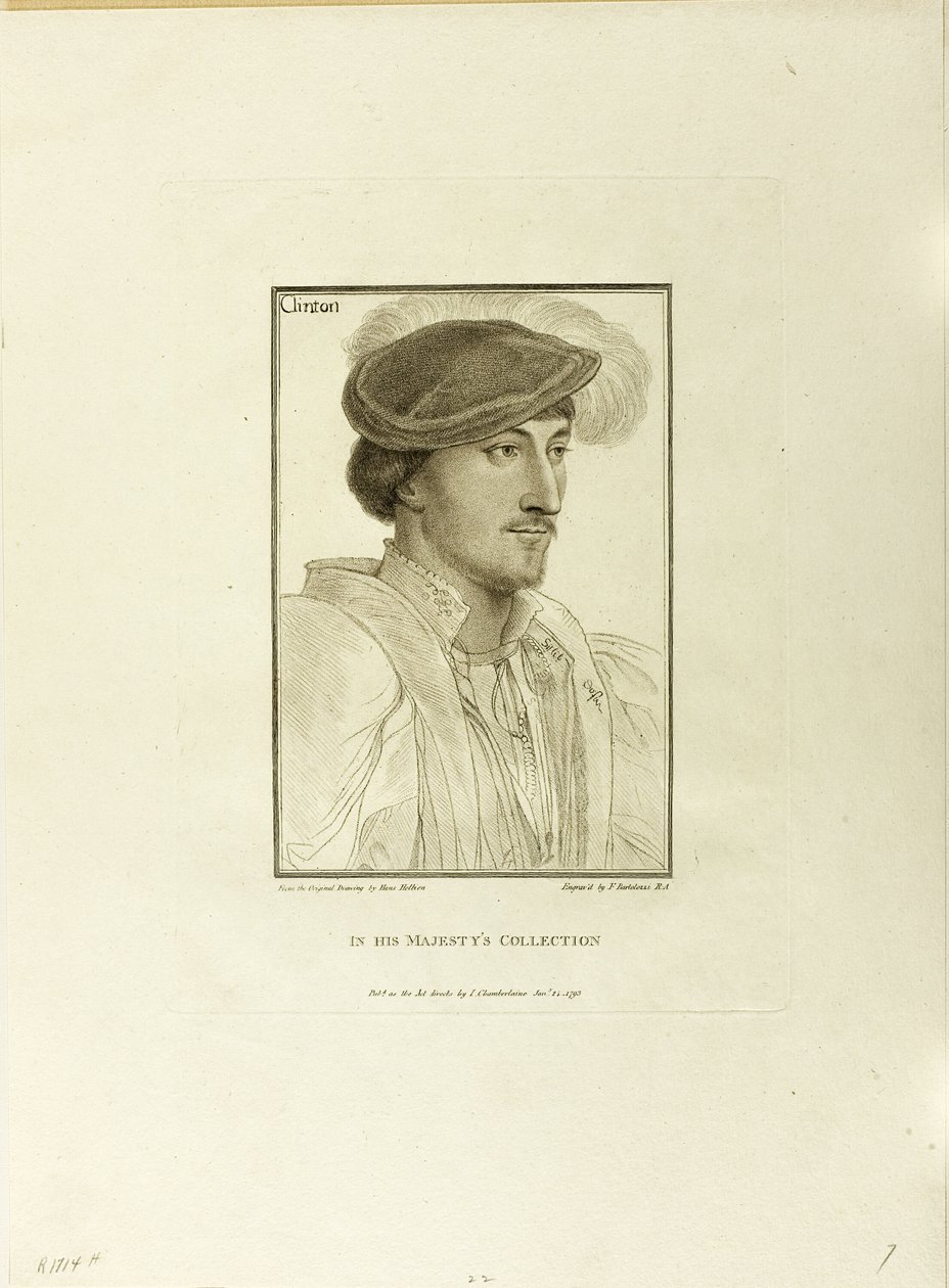 Lord Clinton de Francesco Bartolozzi