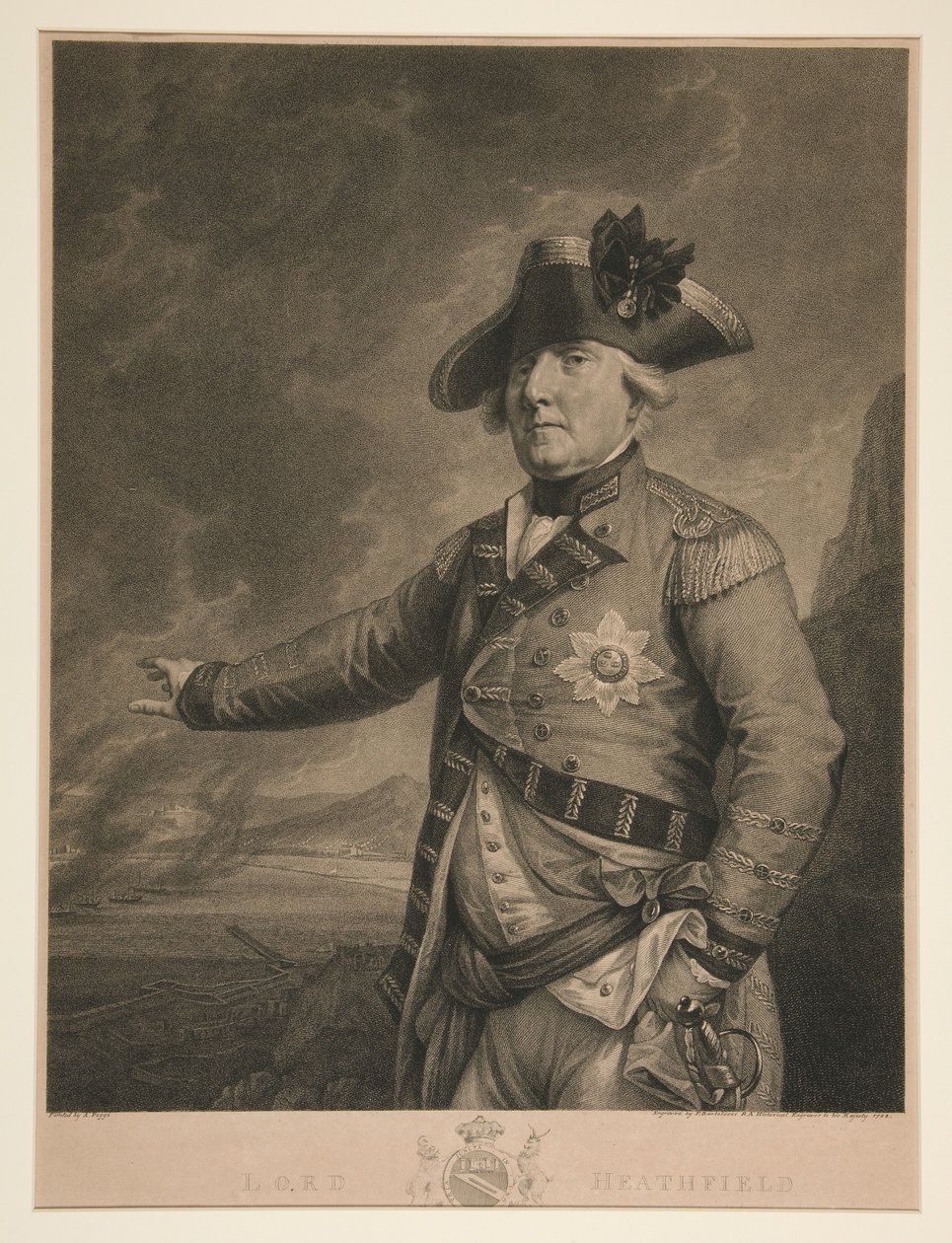 Lord Heathfield de Francesco Bartolozzi