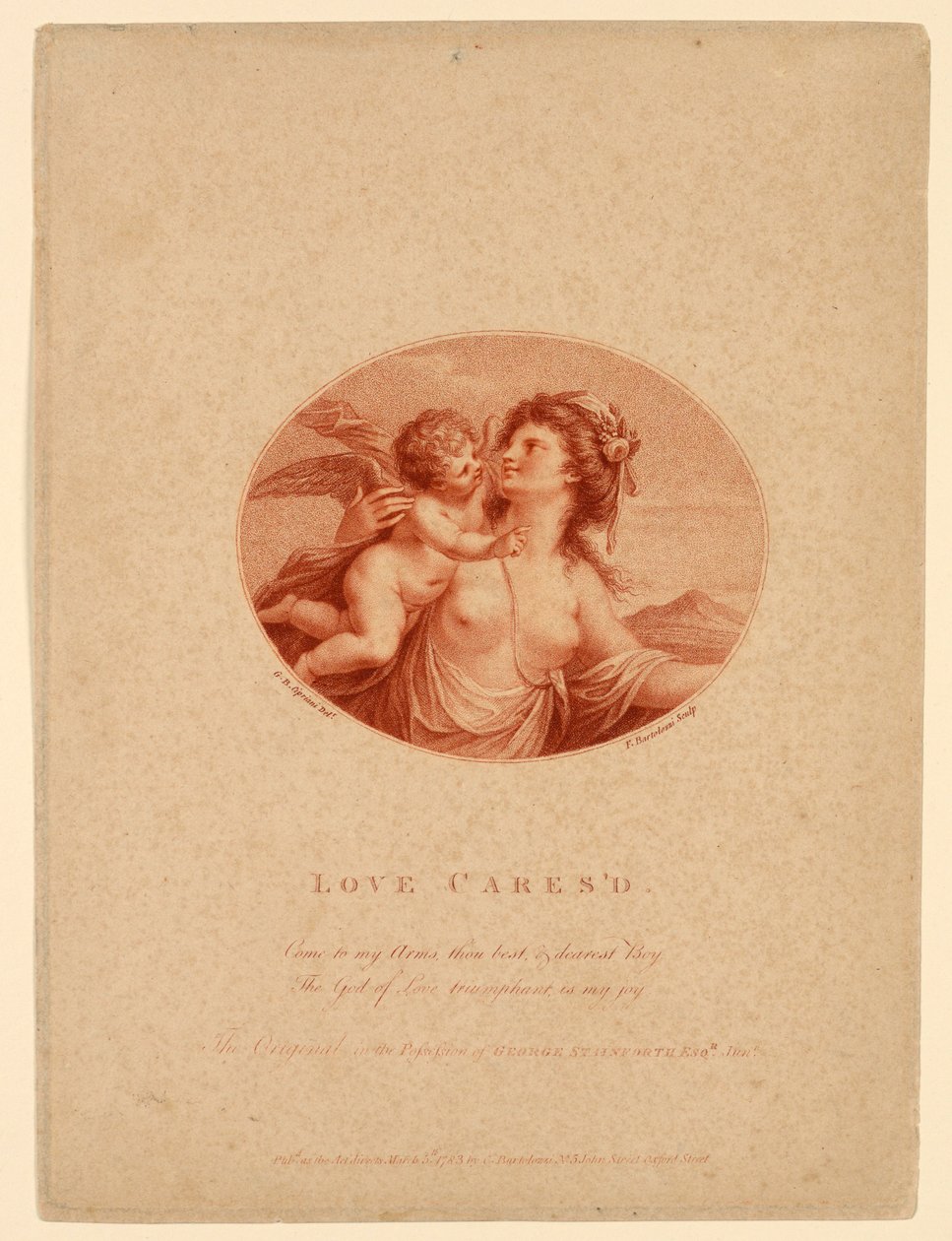 Amor se importa de Francesco Bartolozzi