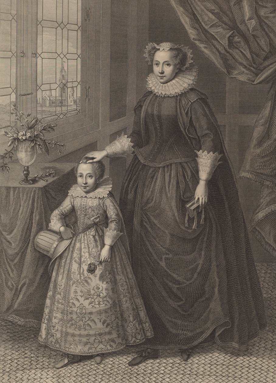 Mary, Rainha da Escócia, publicado em 1779. de Francesco Bartolozzi