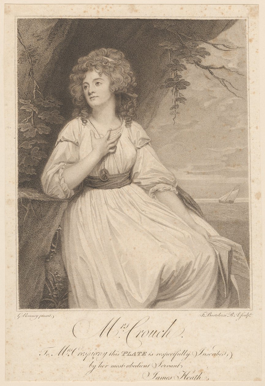 Miss Anna Crouch de Francesco Bartolozzi