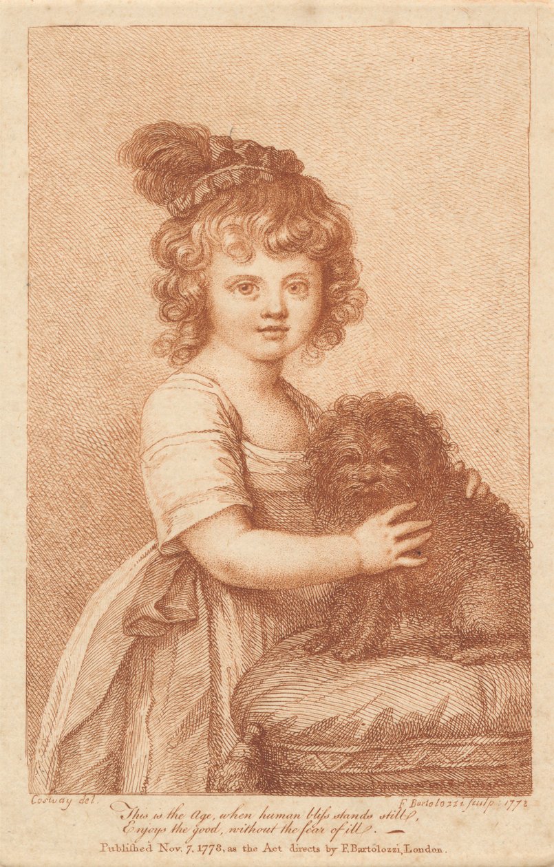 Menina Eyre de Francesco Bartolozzi