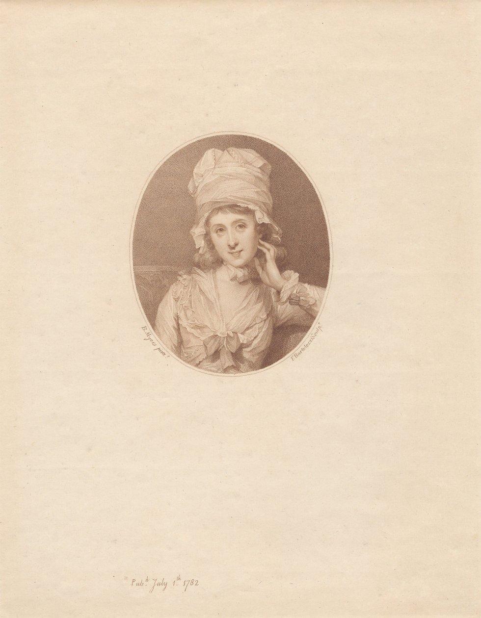 Sra. Chambers de Francesco Bartolozzi
