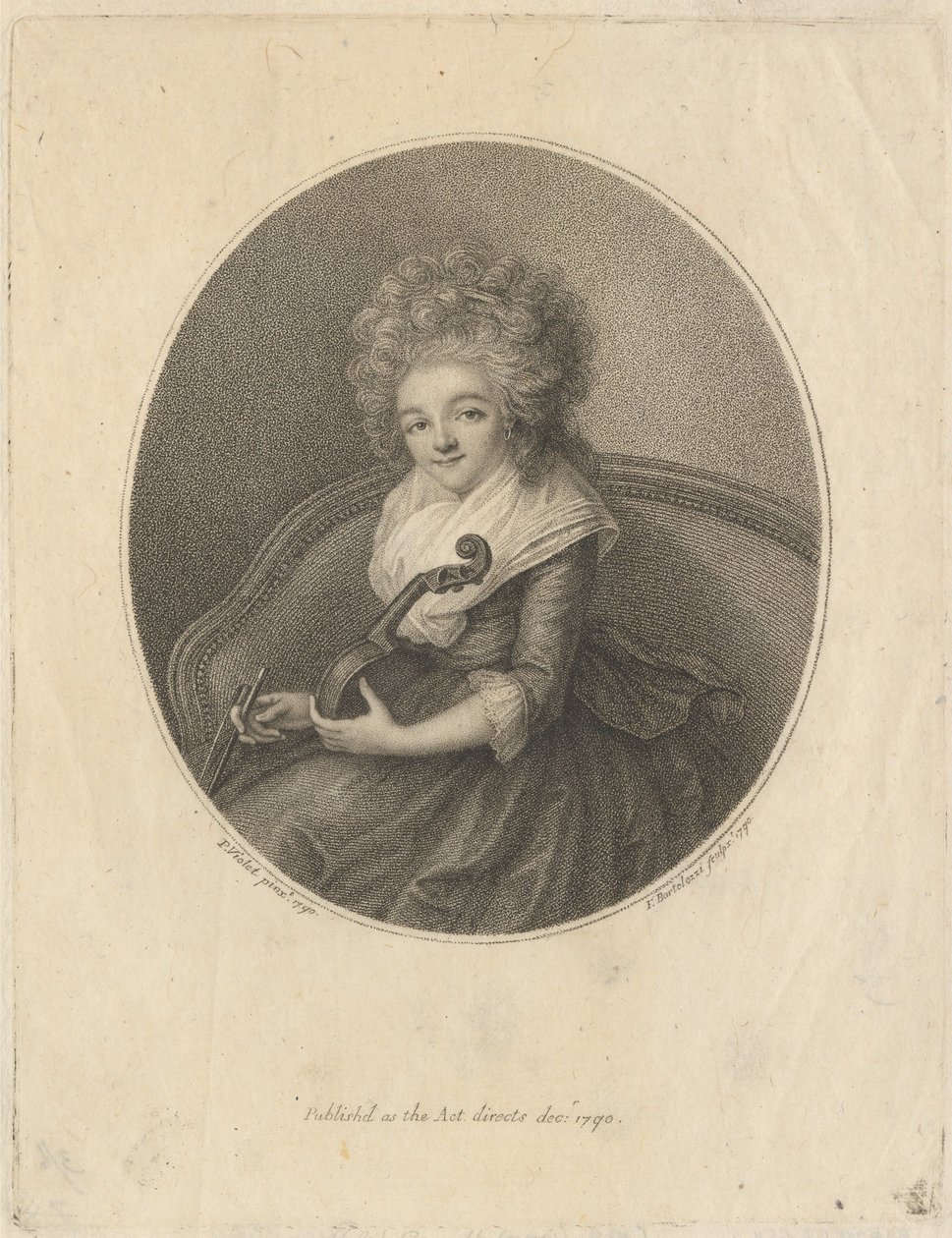 Senhora Gautherot de Francesco Bartolozzi