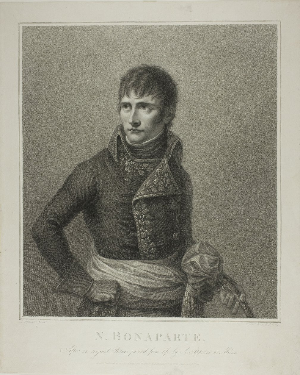 Napoleão Bonaparte, Primeiro Conselheiro de Francesco Bartolozzi