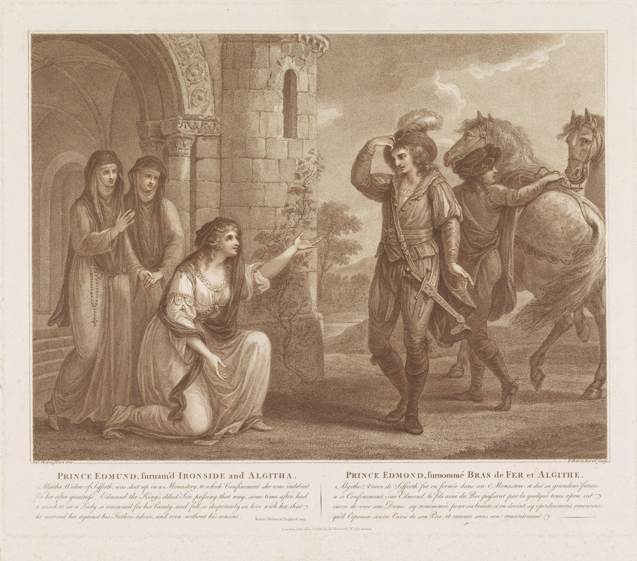 Prins Edmund en Algitha Príncipe Edmund, furnam