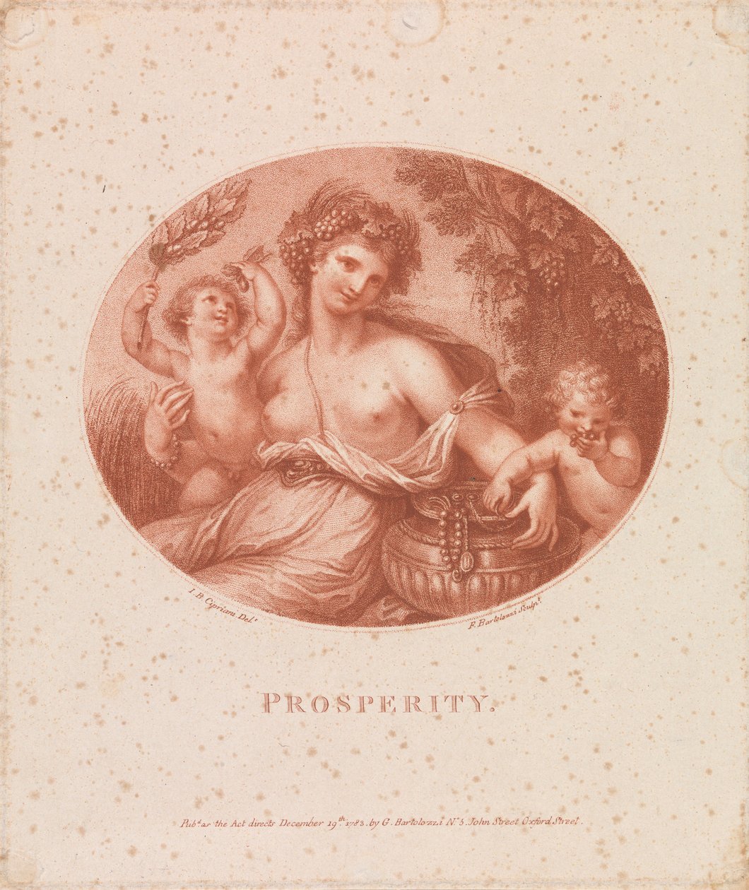 Wohlstand de Francesco Bartolozzi