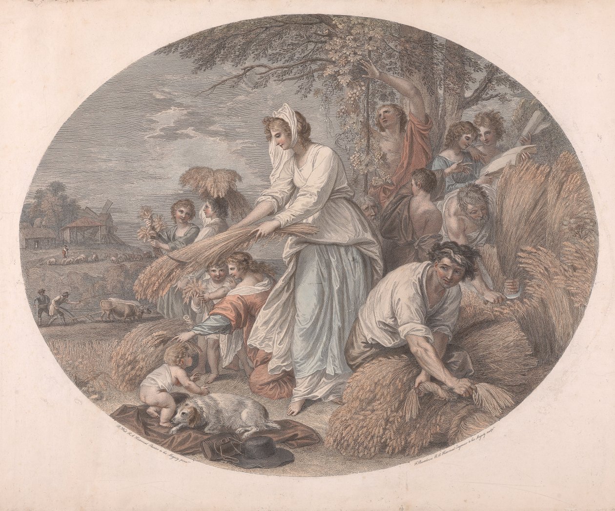 Ceifadores de Francesco Bartolozzi