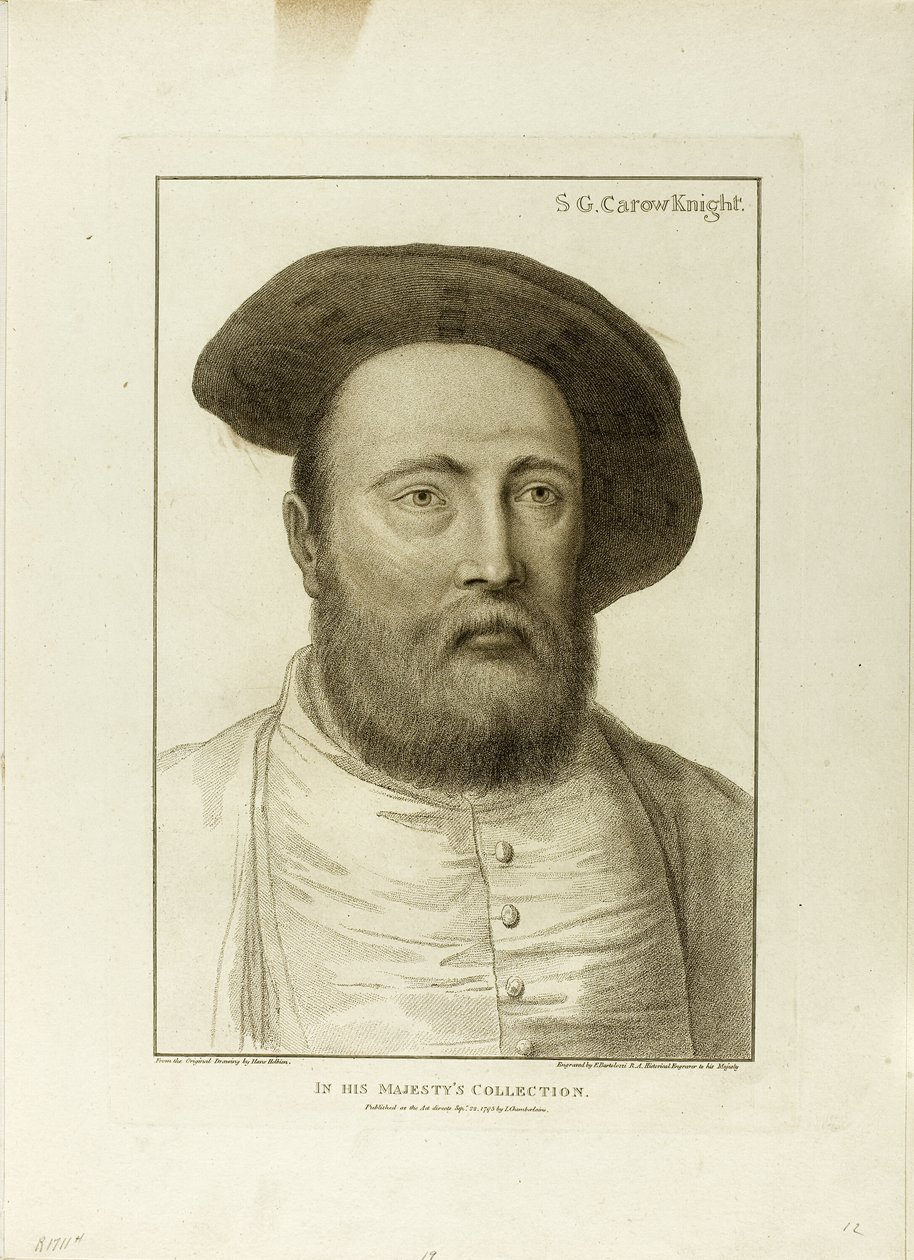 S.G. Carow, Cavaleiro de Francesco Bartolozzi