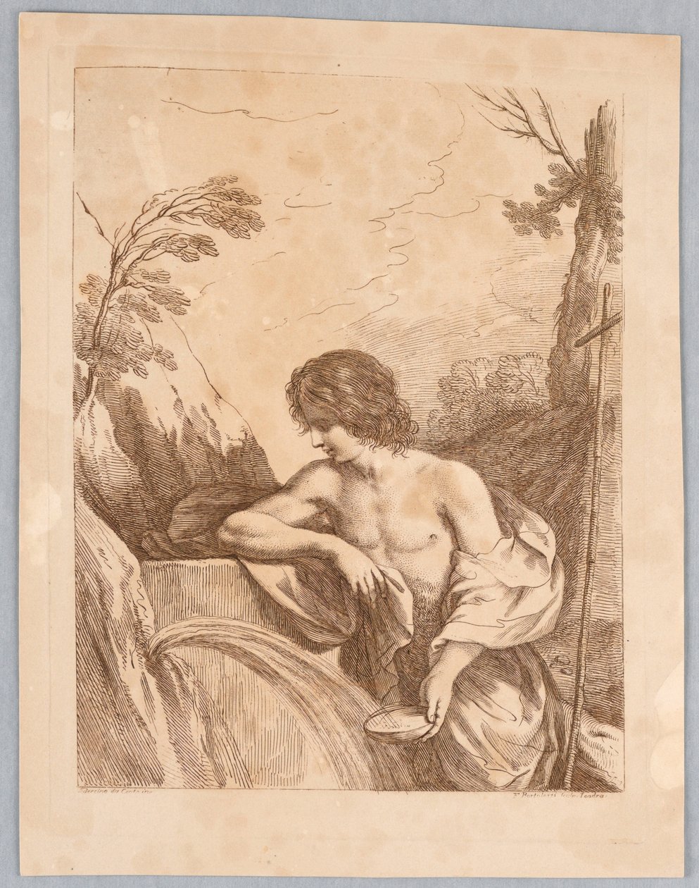 São João no Deserto de Francesco Bartolozzi
