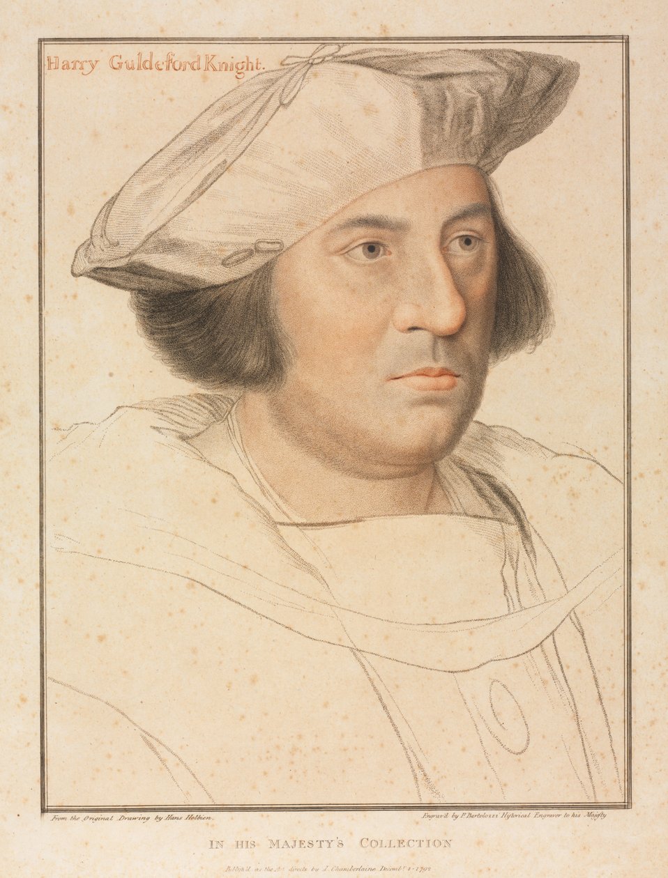 Sir Henhy Guldeford de Francesco Bartolozzi