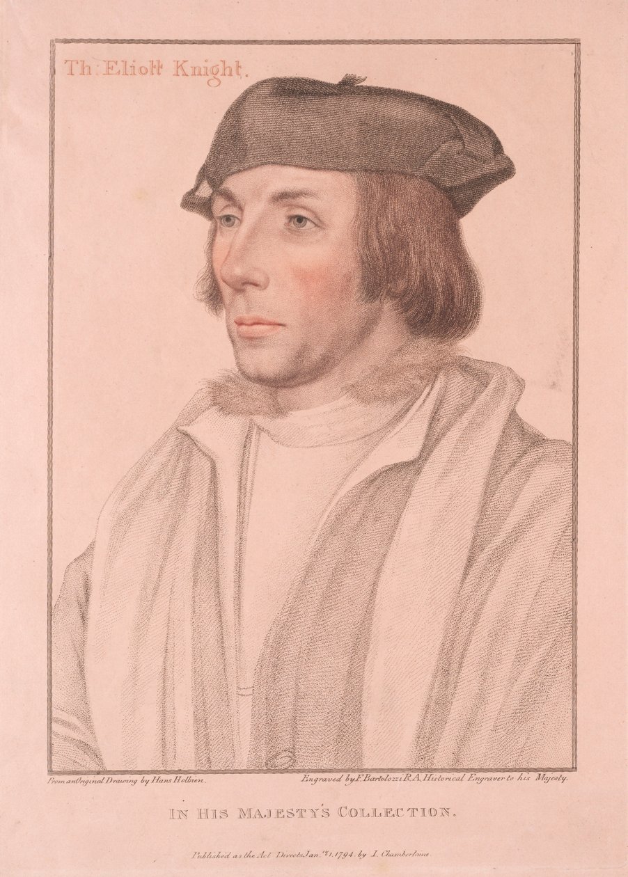 Sir Thomas Eliott, 1794. de Francesco Bartolozzi