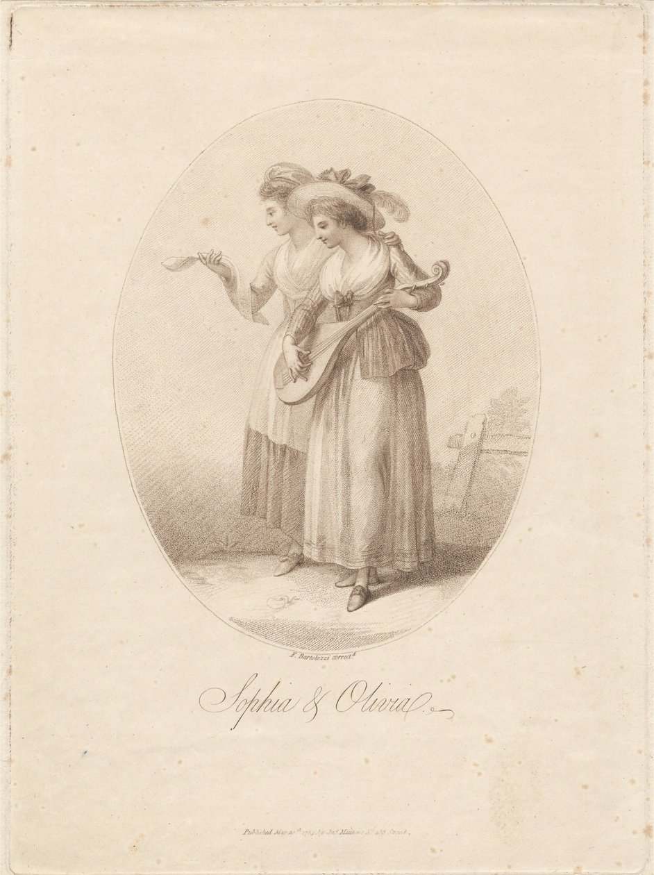 Sophia e Olivia de Francesco Bartolozzi
