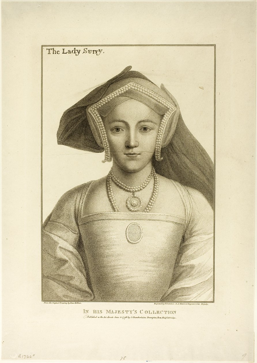 A Senhora Surrey de Francesco Bartolozzi