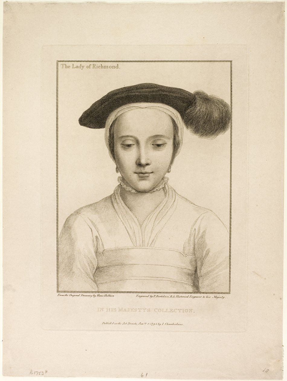 A Senhora de Richmond de Francesco Bartolozzi
