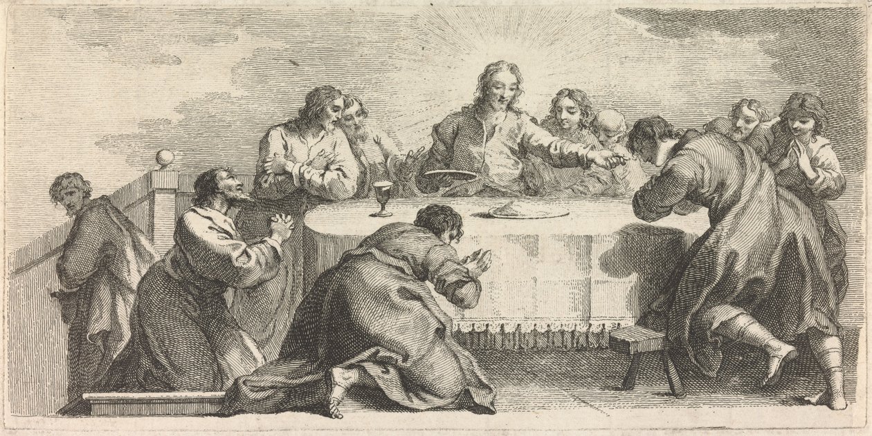 A Última Ceia de Francesco Bartolozzi