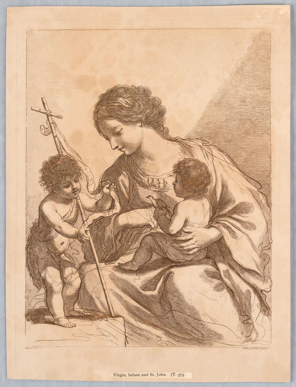 Virgem, Menino e São João de Francesco Bartolozzi