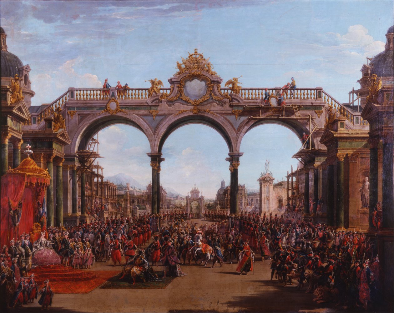 Dido Abandonado (Ato I, Escena V) de Francesco Battaglioli