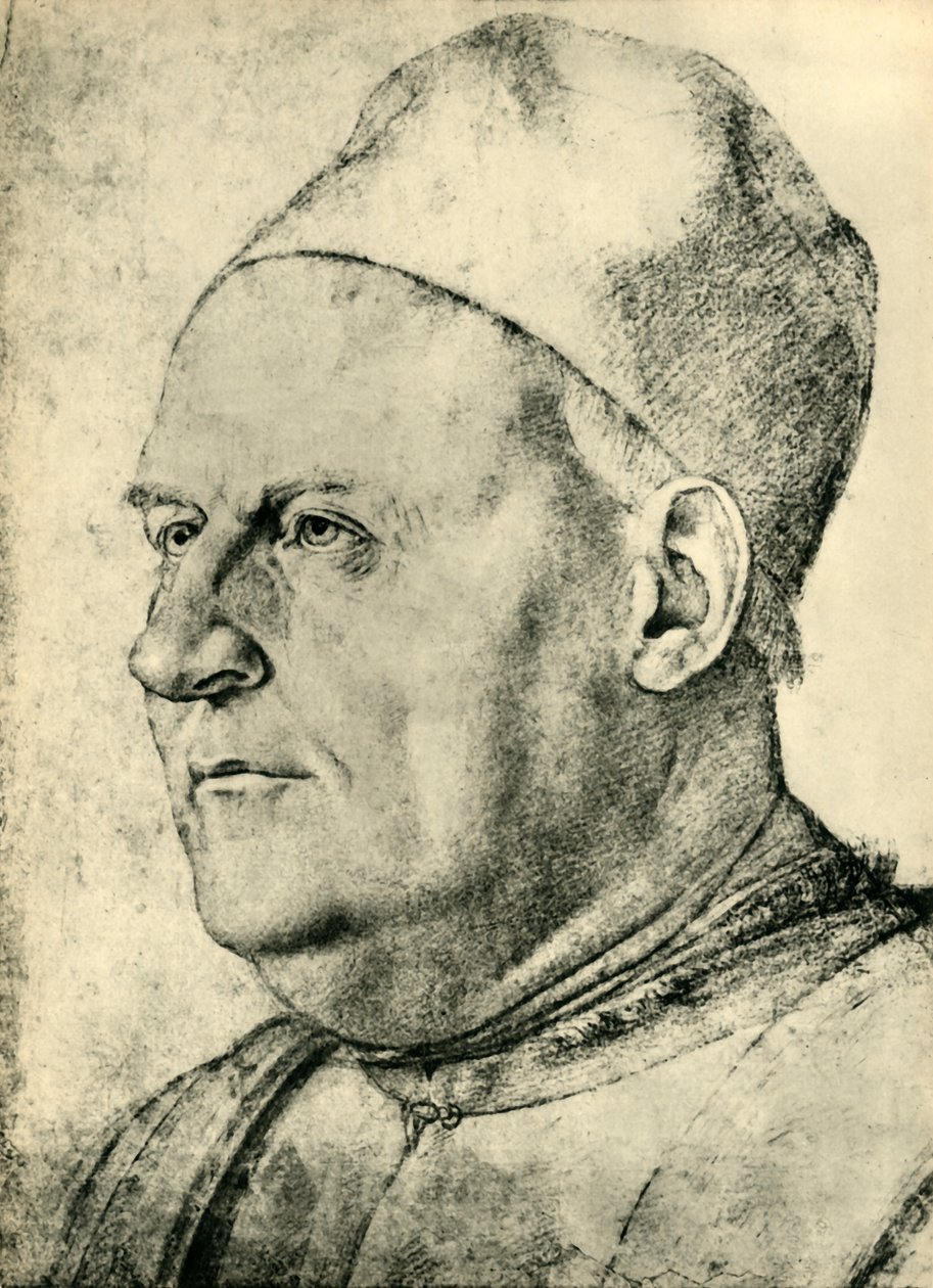 Retrato de um senador veneziano, 1487, 1943. de Francesco Bonsignori