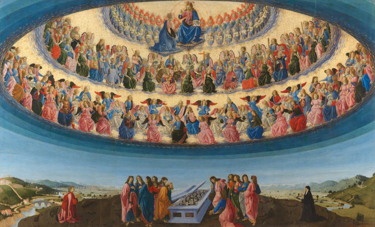 Assunção de Maria de Francesco Botticini