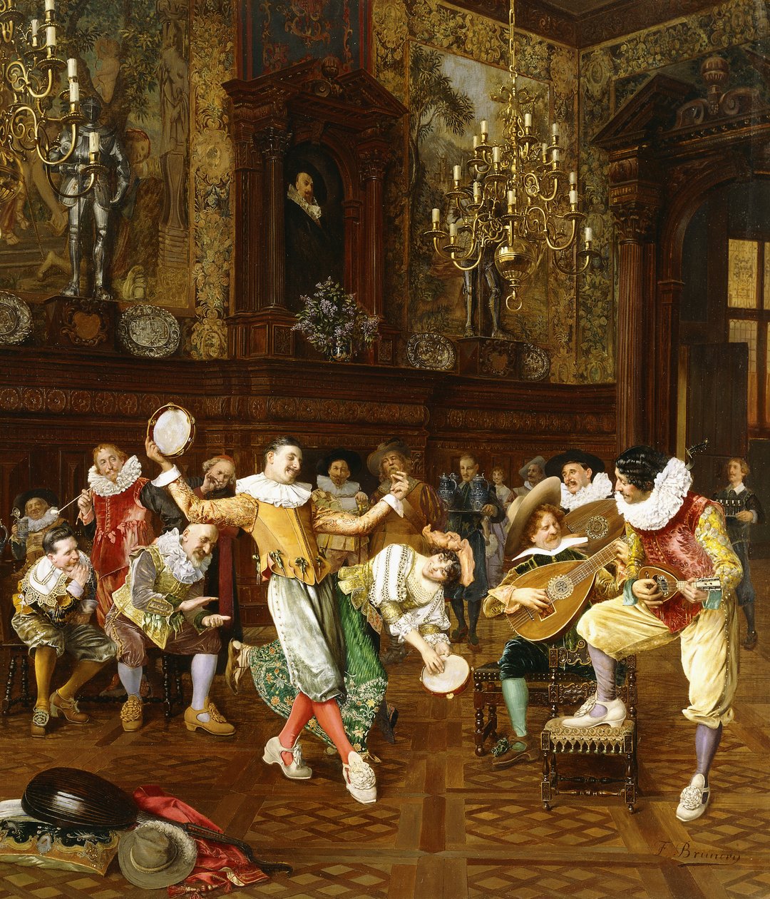 O Saltarello, de Francesco Brunery