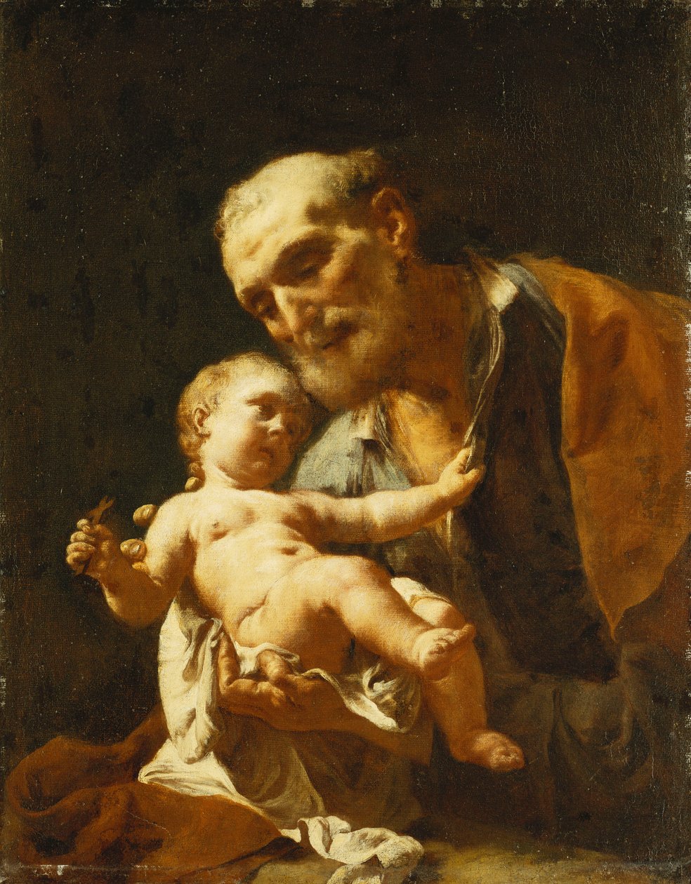São José e o Cristo Infantil de Francesco Capella