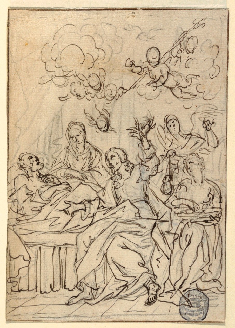 Morte de São José de Francesco Coghetti