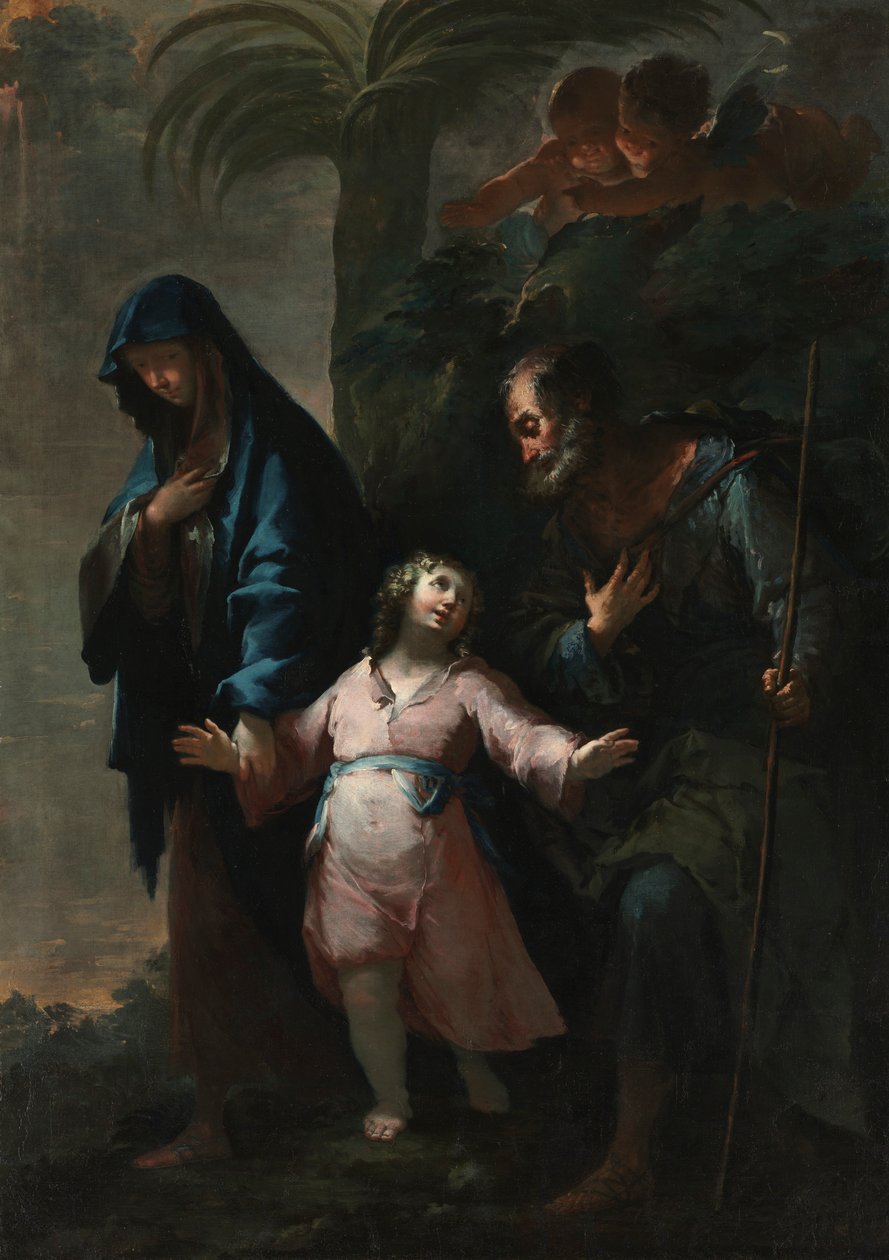 Regresso a Nazaré, 1735. de Francesco Conti