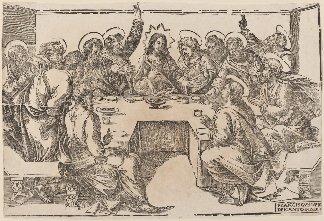 A última Ceia de Francesco Denanto
