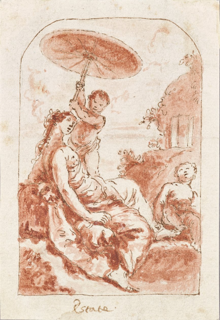Alegoria do Verão de Francesco Fontebasso