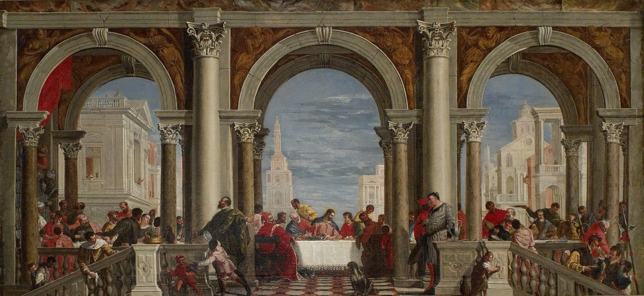 A festa na casa de Levi de Francesco Fontebasso