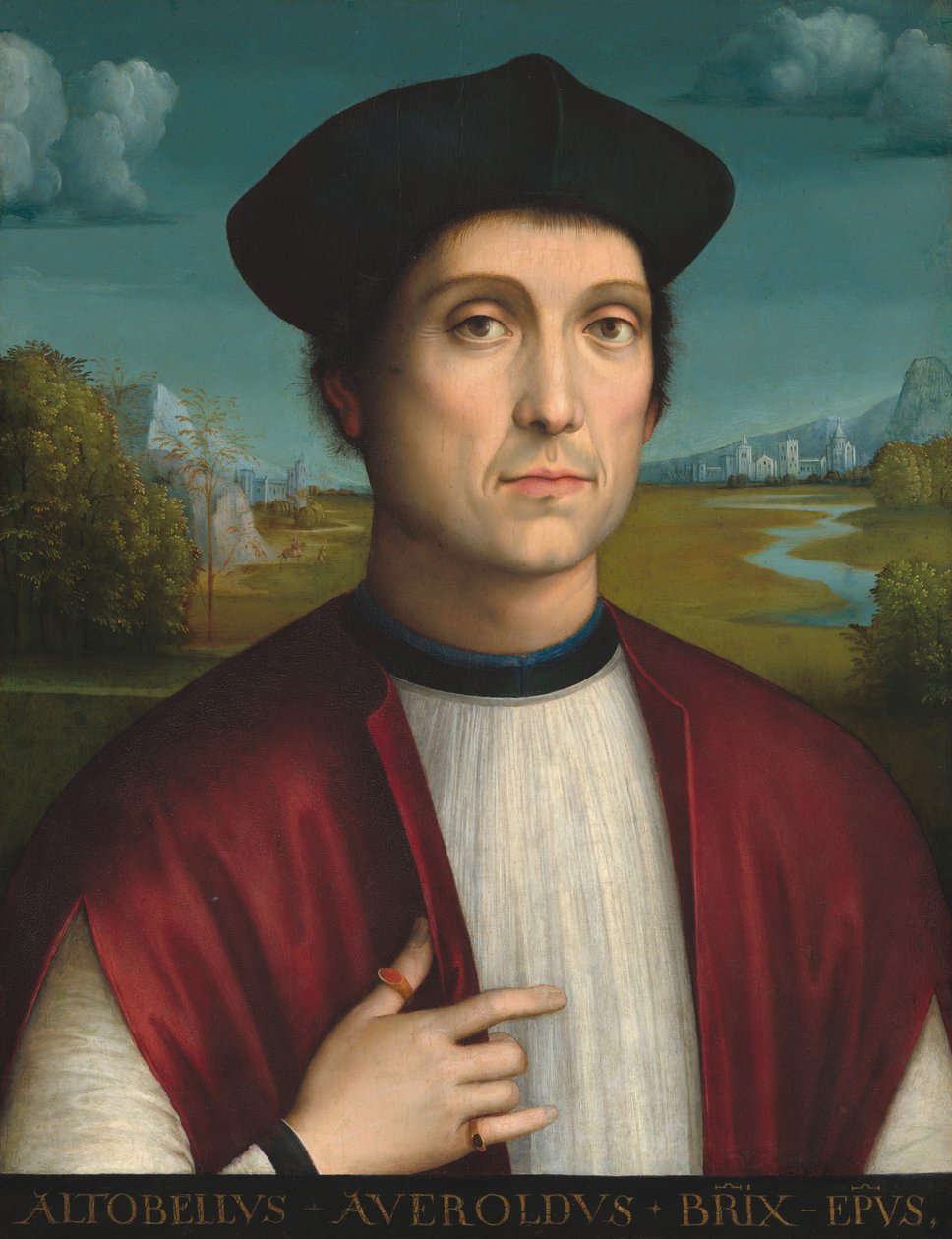 Bispo Altobello Averoldo, c. 1505. de Francesco Francia