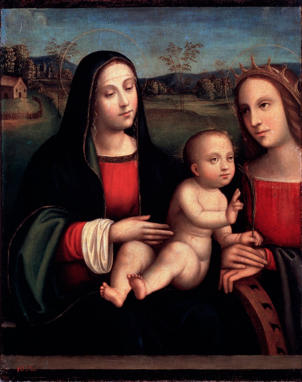 Virgem e Criança, século XV ou início do século XVI de Francesco Francia