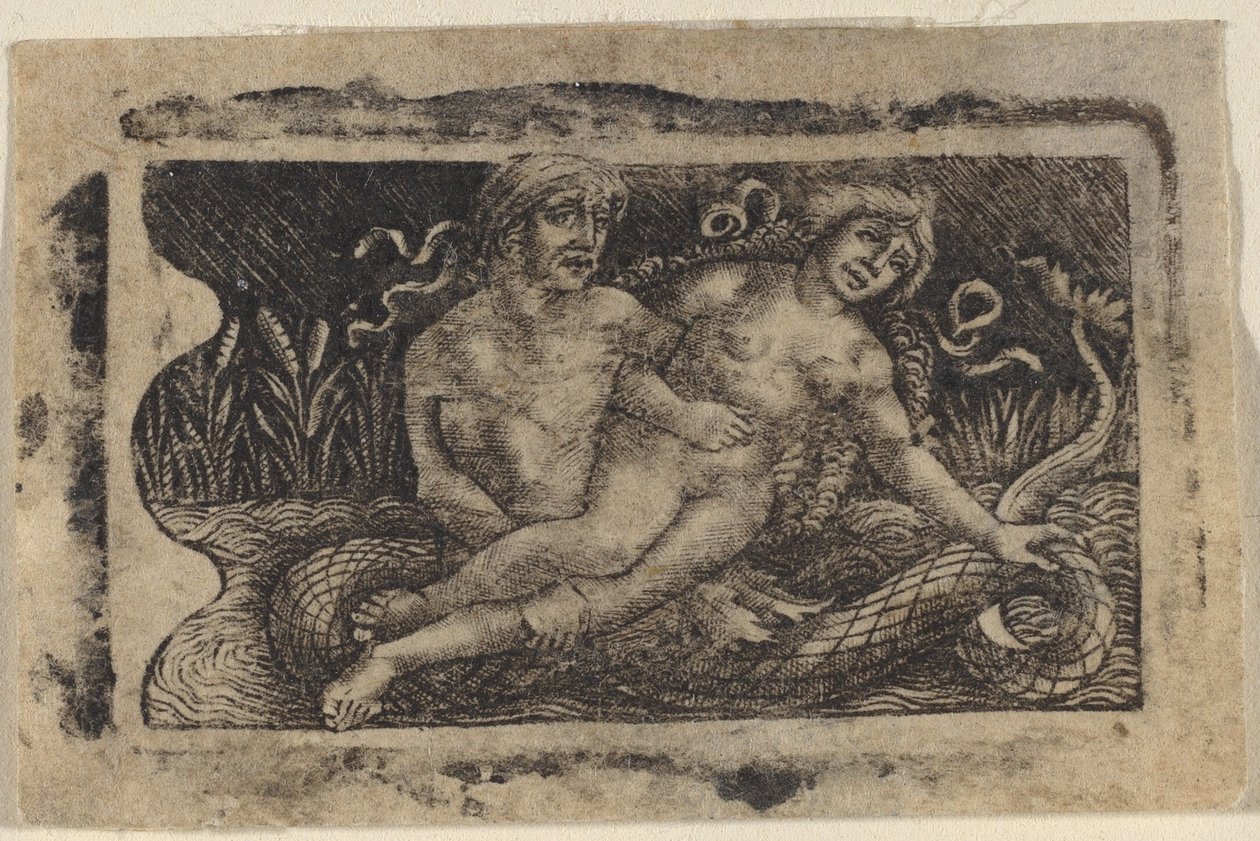 Tritão e Ninfa de Francesco Francia or Peregrino da Cesena