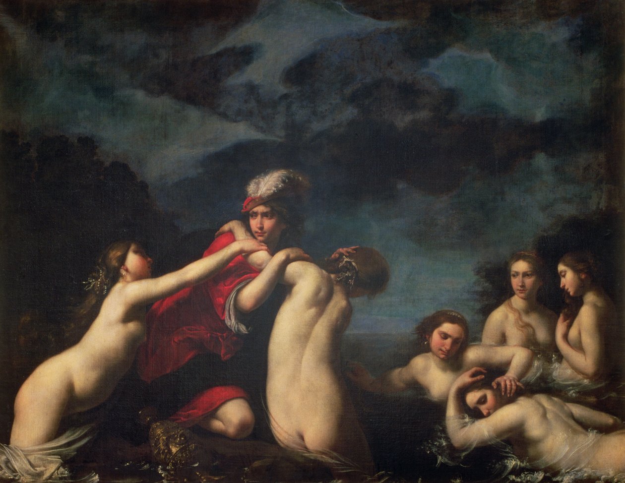 Hylas e as Naiads de Francesco Furini