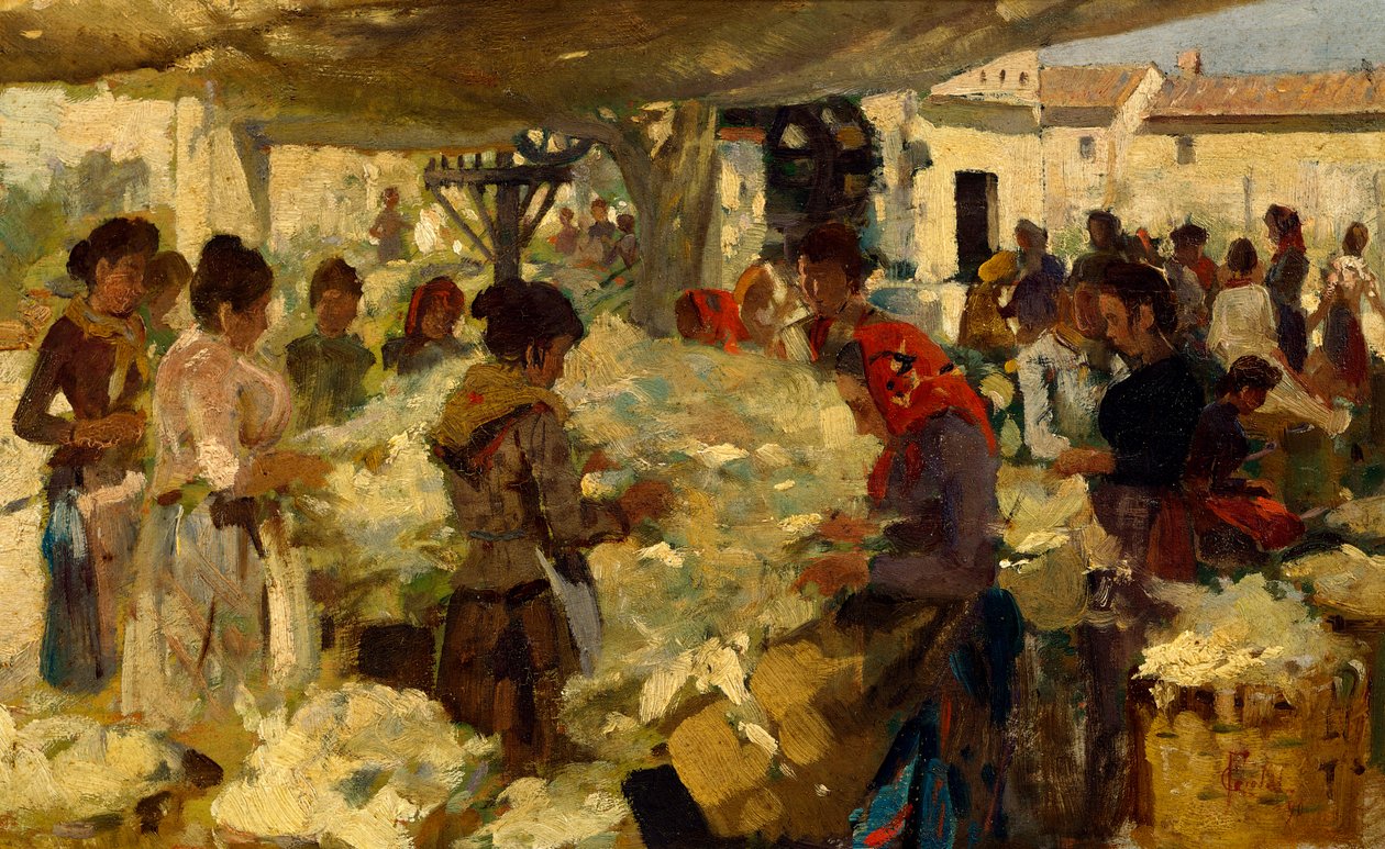 Vendedor de lã de Francesco Gioli