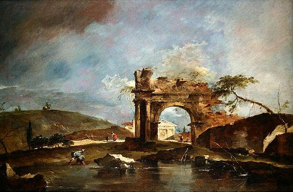 Capriccio de Francesco Guardi