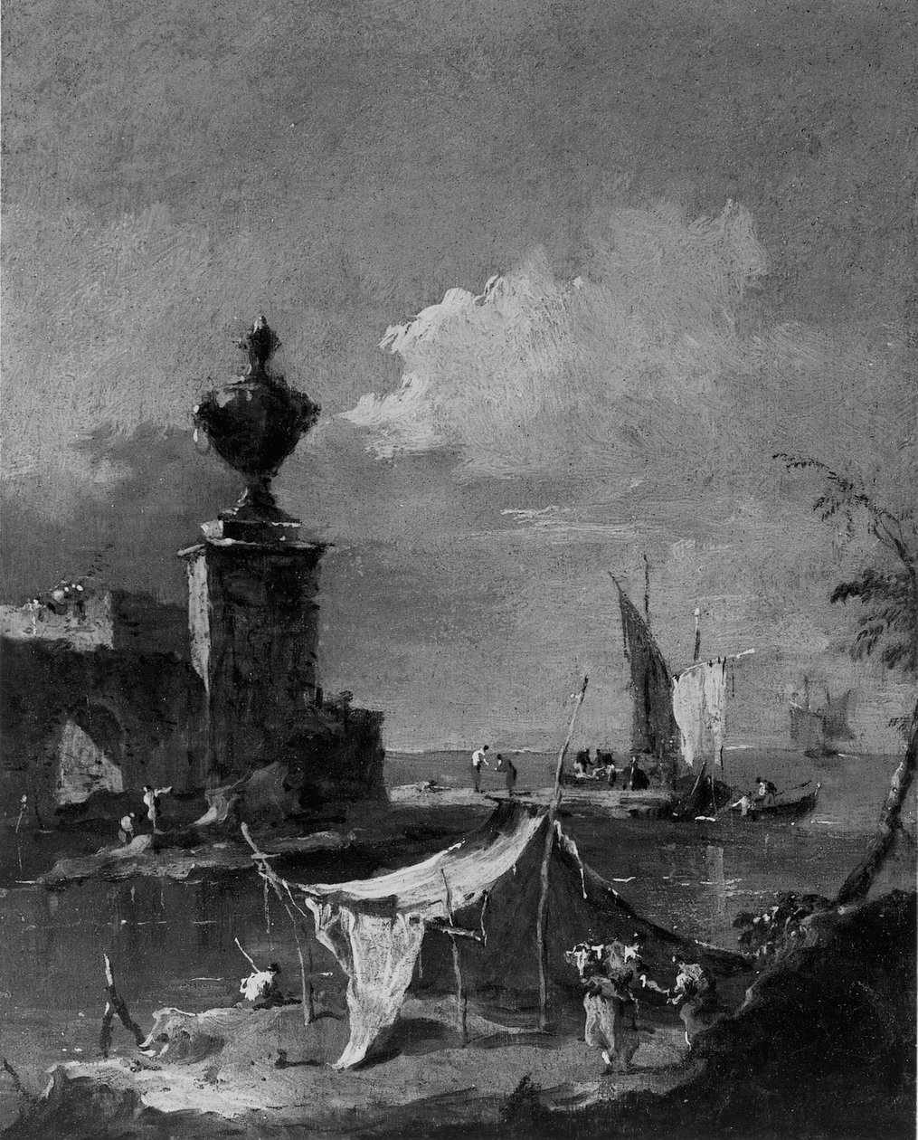 Capriccio: A Lagoa de Francesco Guardi