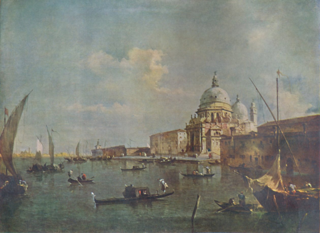 Santa Maria Della Salute, 1780, 1925. de Francesco Guardi