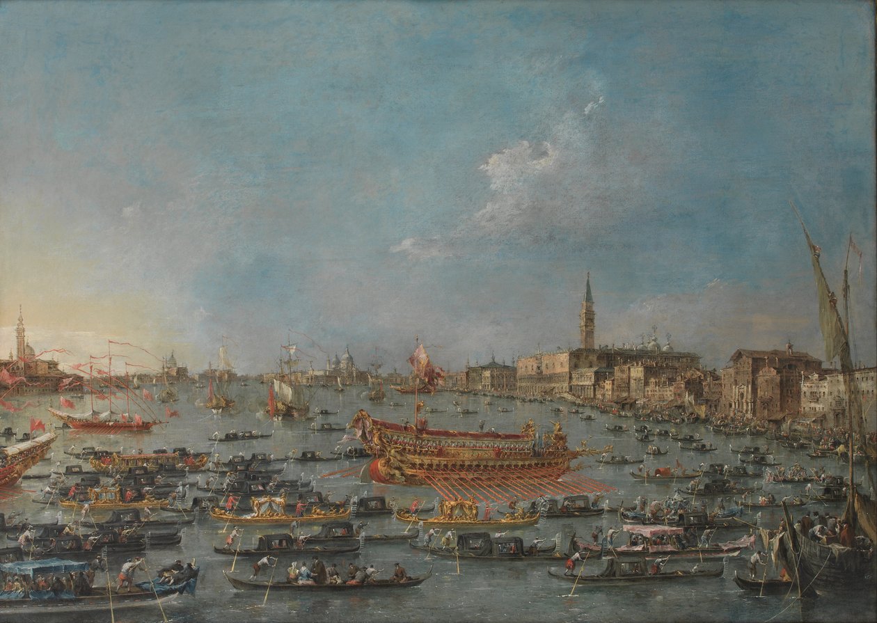 O Festival Bucintoro de Veneza de Francesco Guardi