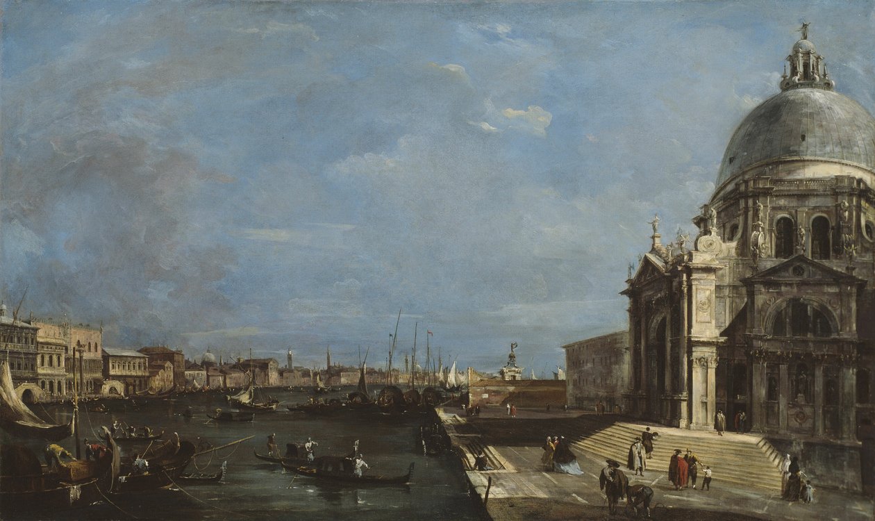O Grande Canal, Veneza de Francesco Guardi