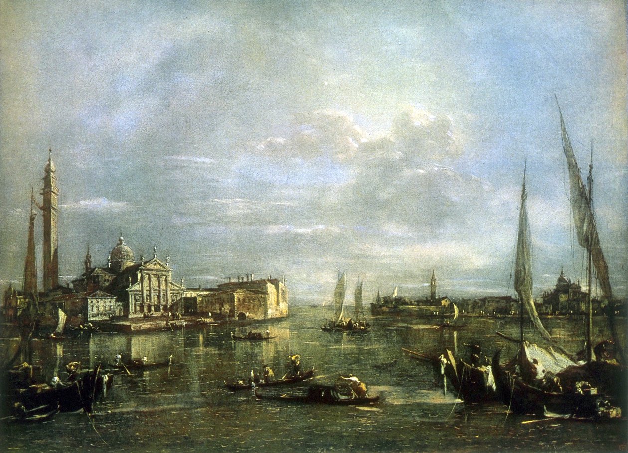 A ilha de São Jorge Maior de Francesco Guardi