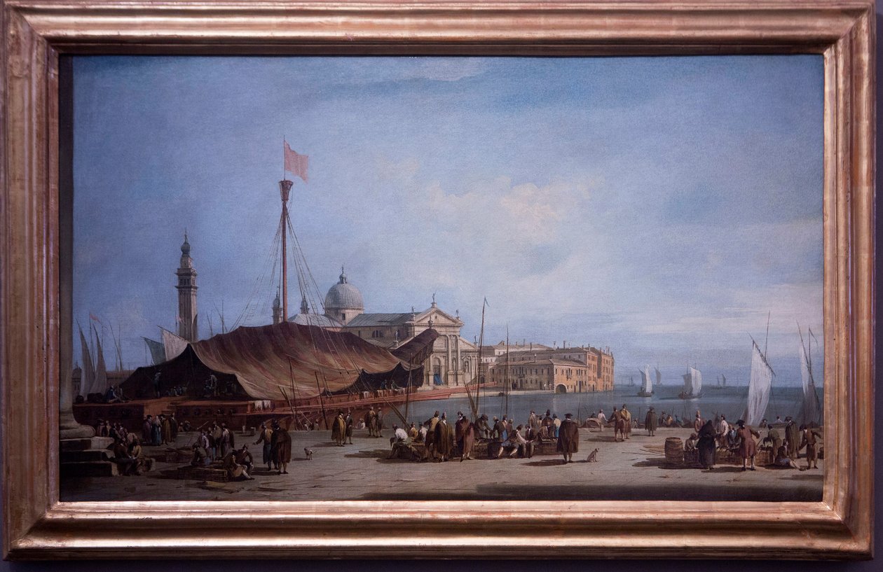 Vista de San Giorgio Maggiore de Francesco Guardi