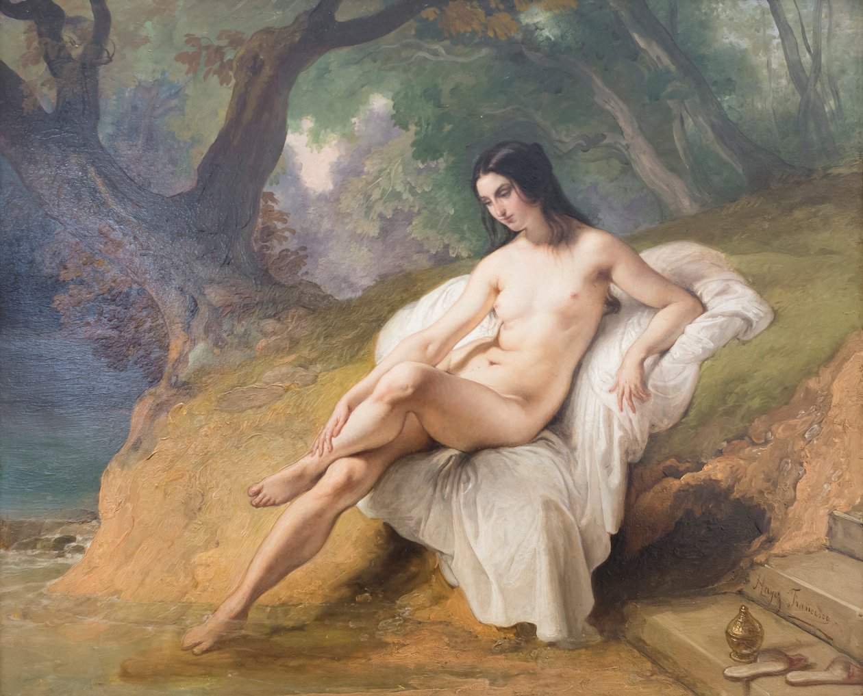 Banhista de Francesco Hayez