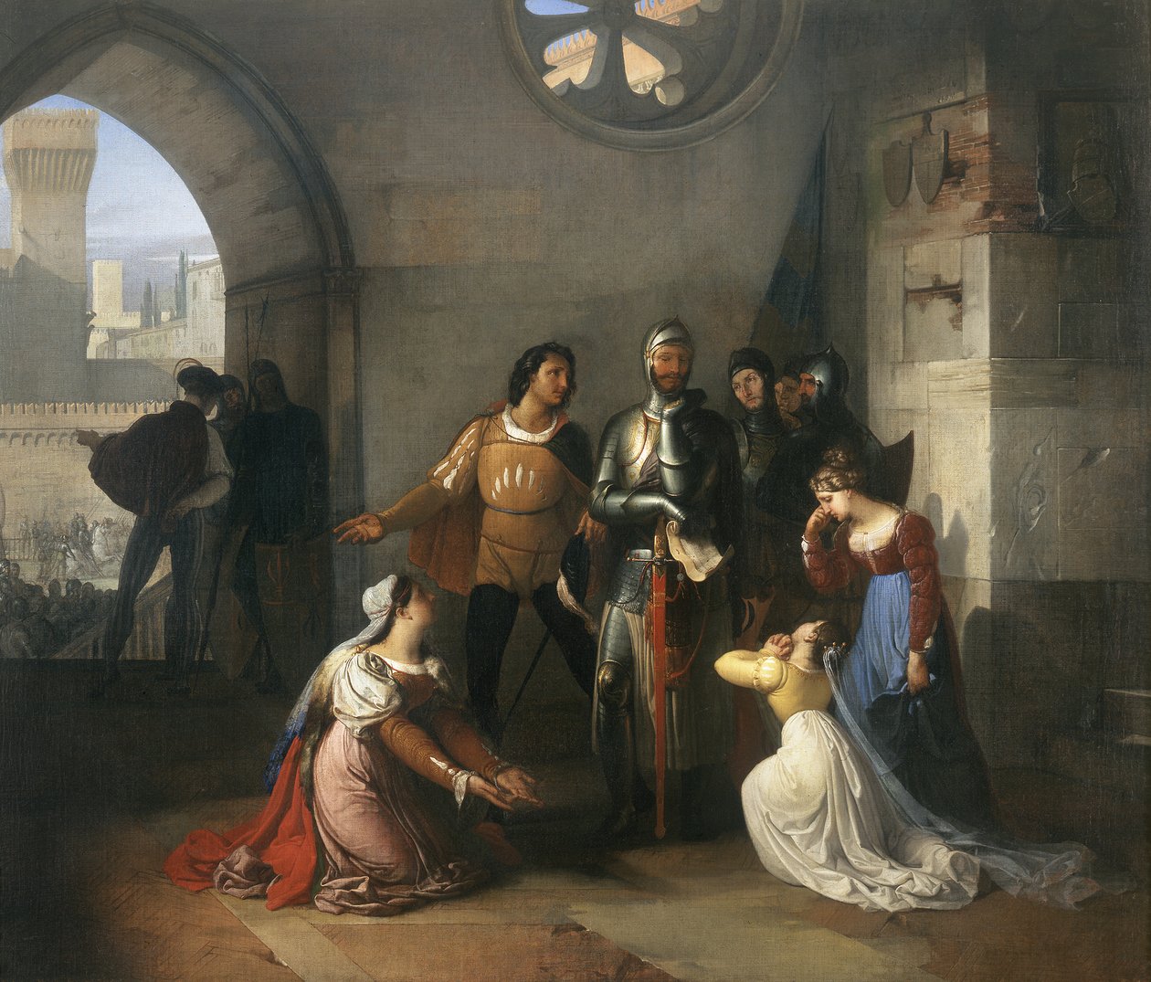 Pietro Rossi de Francesco Hayez
