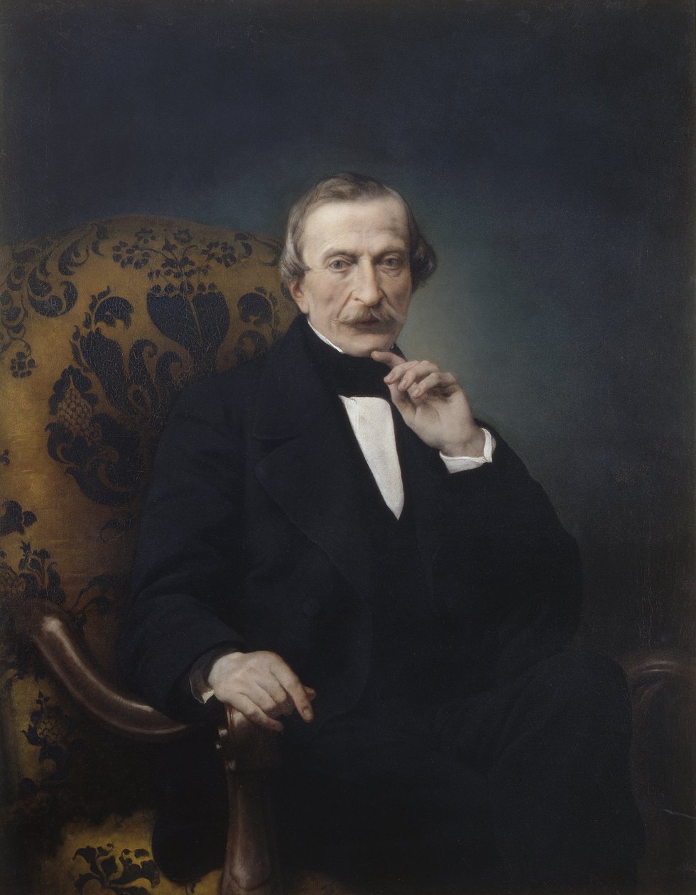Retrato de Massimo d&39;Azegilo de Francesco Hayez