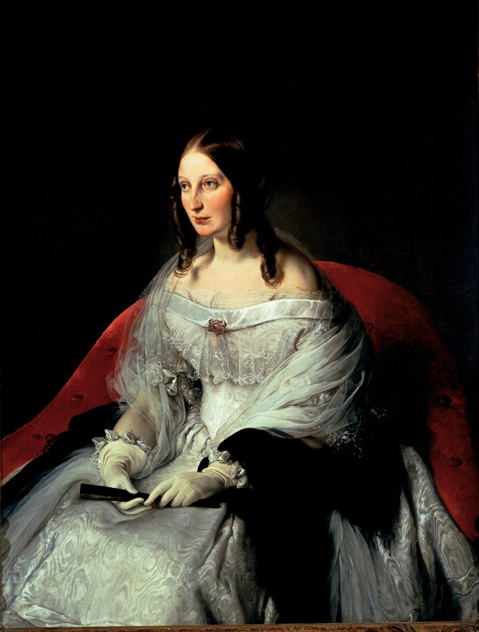 Retrato de Sarah Louise Strachan (1818-1881), principessa di Sant