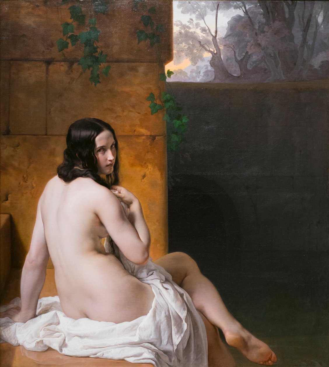 Susanna no seu banho de Francesco Hayez